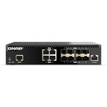 QNAP SWITCH 8 PORT 10GBE SFP 4 PORTS 10GBE...