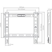 Sbox BL-3722F (13-43 / 45kg / 200x200)