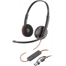 Poly Blackwire 3220 Stereo USB-C Headset...