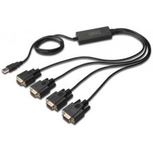 DIGITUS USB 2.0 to RS232x4 Cable