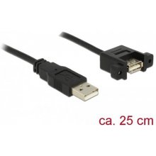 DELOCK USB Kabel A -> A St/Bu Bu zum Einbau...