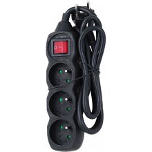 Esperanza ELK210K Power strip 3GN/1,5M Black