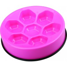 MPETS Slowfeed bowl for pets, pink