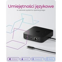 Icy Box IB-DK4090-C 12in1, 3x HDMI,LAN,USB