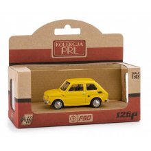 Daffi Vehicle PRL Fiat 126p jellow