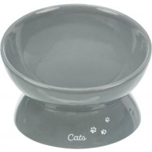Trixie pet bowl, ceramic, grey, 0,35 l/ø 17...