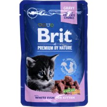 Brit Premium - Cat - Kitten - White Fish -...
