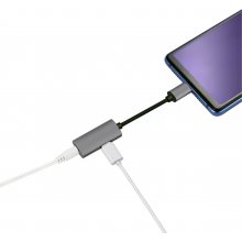 Platinet адаптер USB-C - 3.5 mm (44811)
