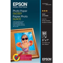 Epson Photo Paper Glossy - 13x18cm - 50...