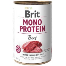 Brit Mono Protein Beef - wet dog food - 400...