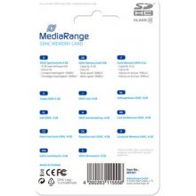 MediaRange SD Card 4GB SDHC CL.10
