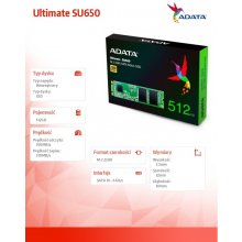 Adata Drive SSD Ultimate SU650 512GB M.2 TLC...