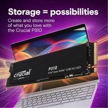 Crucial SSD P310 4TB M.2 NVMe PCIe 4.0 2280...