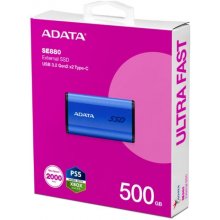 Kõvaketas ADATA External SSD Disk SE880 500...