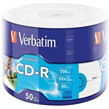 Verbatim 50x CD-R 700 MB 52x 50 pc(s)
