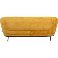 Home4you Sofa GEMALA 2,5 seater, yellow