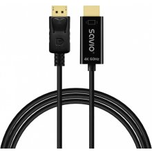 SAVIO Display Port to HDMI 4K