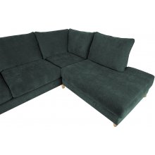 Home4you Corner sofa LAYLA RC, green