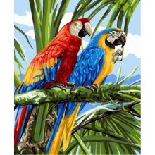 Norimpex Diamond mosaic - Parrots