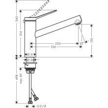 Hansgrohe Zesis M33, 74802800