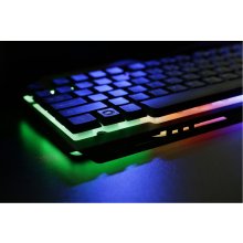 YENKEE Keyboard YKB 3200 SHADOW metal, LED