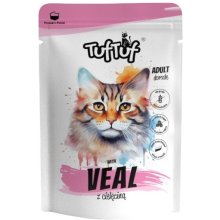 TufTuf TUF TUF with veal - wet cat food -...