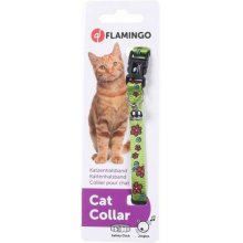 Flamingo Cat Collar Ziggi Green 20-35cm...