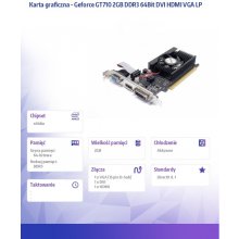 Videokaart AFOX GEFORCE GT710 2GB DDR3 DVI...