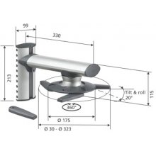 Vogels EPW 6565 silver Projector Wall Mount...