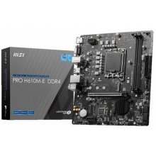 Emaplaat Msi PRO H610M-E DDR4 motherboard...