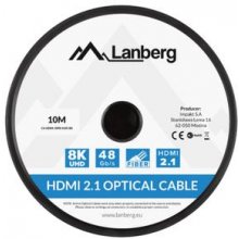 Lanberg CA-HDMI-30FB-0100-BK HDMI cable 10 m...