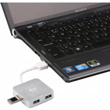 I-TEC USB 3.0 4-PORT HUB ALU. PASSIVE USB...
