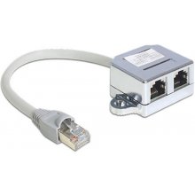 DELOCK 65441 networking кабель серый 0.15 m
