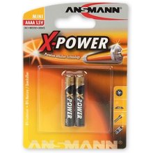 Ansmann 1x2 Alkaline AAAA X-Power 1510-0005