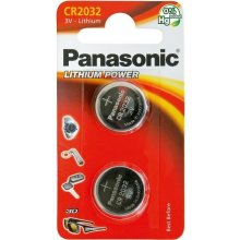 Panasonic 1x2 CR 2032 Lithium Power