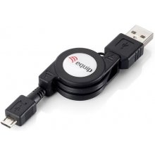 EQUIP USB 2.0 Type A to Micro-B Retractable...