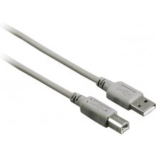 Hama Cable USB A - USB B, 3m, Gray