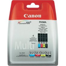 Tooner Canon CLI-551 C/M/Y/BK w/sec ink...