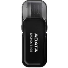 Mälukaart ADATA UV240 USB flash drive 64 GB...