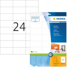 Herma Labels 70x37 white 10 Sheets DIN A4...