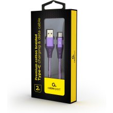 Gembird CC-USB2B-AMCM-2M-PW USB cable USB...