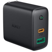 AUKEY Focus Duo Universal Black AC Indoor