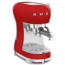 Smeg ECF02RDEU Siebträgermaschine rot