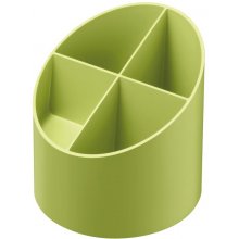 Herlitz Pencil holder GREENline, round...