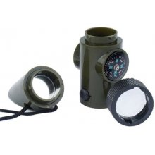 MIL-TEC Survival whistle 6 in 1 Olive