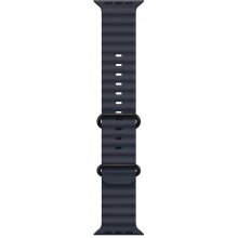 Apple 49mm Navy Ocean Band - Black Titanium...