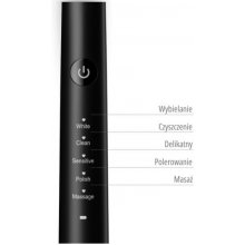 Haxe Black sonic electric toothbrush HX702