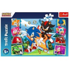 TREFL Puzzle 100 pieces Meet Sonic