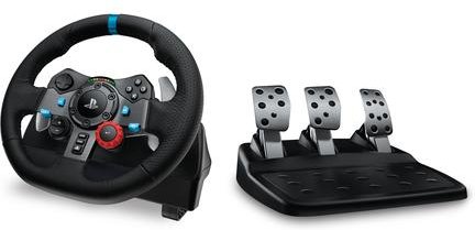 Logitech G G29 Driving Force Racing Wheel for PlayStation 5 and PlayStation  4 941-000112 