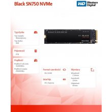 WESTERN DIGITAL SSD||Black SN750 | 2TB | M.2...